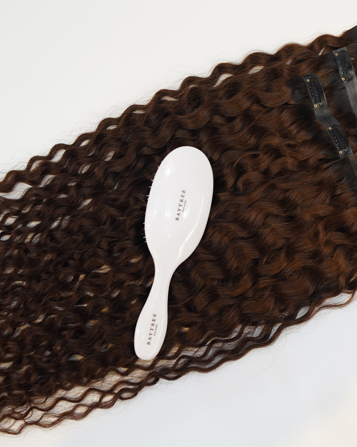 Curly Seamless Brown