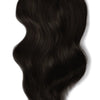 Weft Clip-In, Super Dark Brown