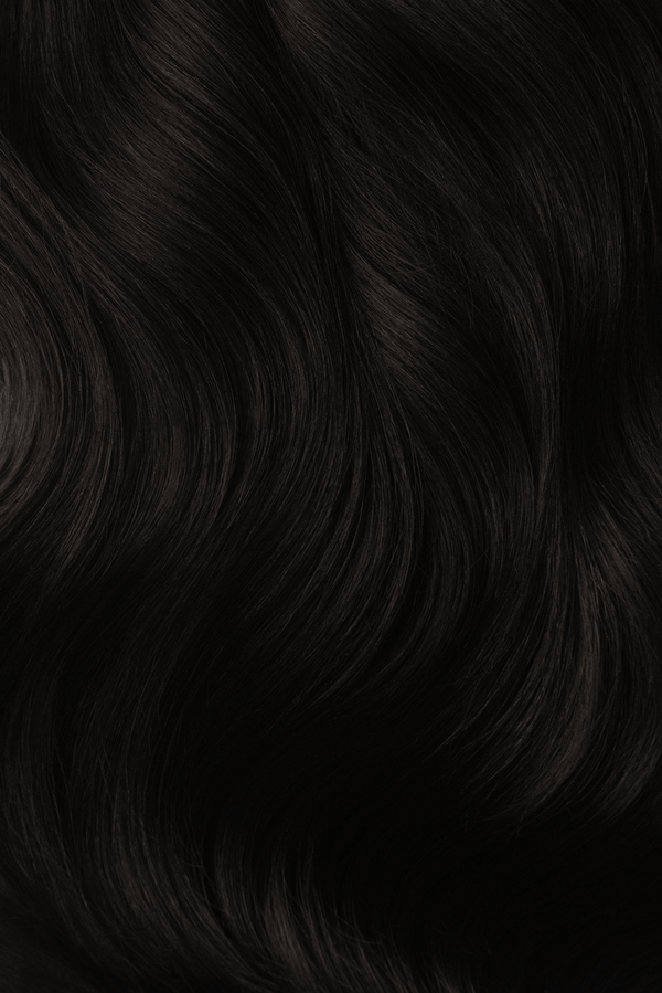 Weft Clip-In, Super Dark Brown