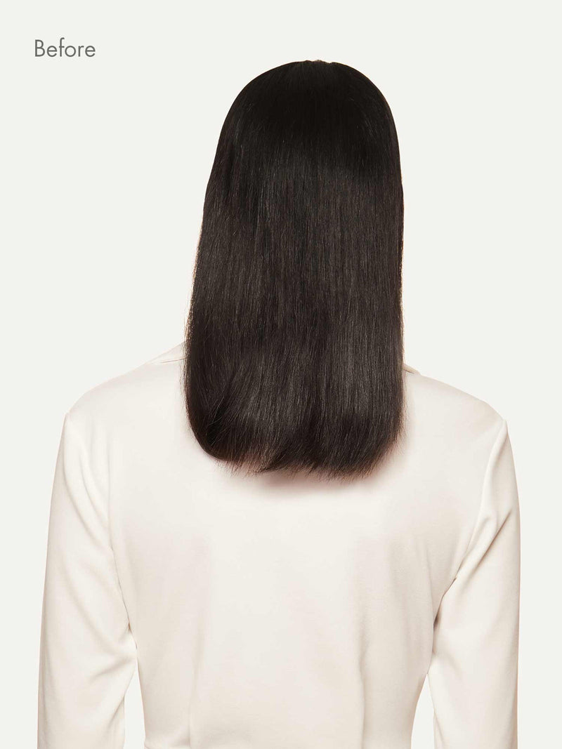 Weft Clip-In, Super Dark Brown