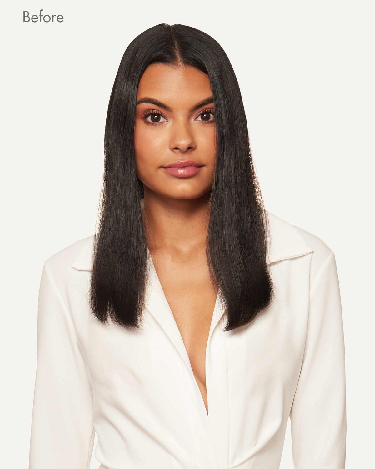 Weft Clip-In, Super Dark Brown