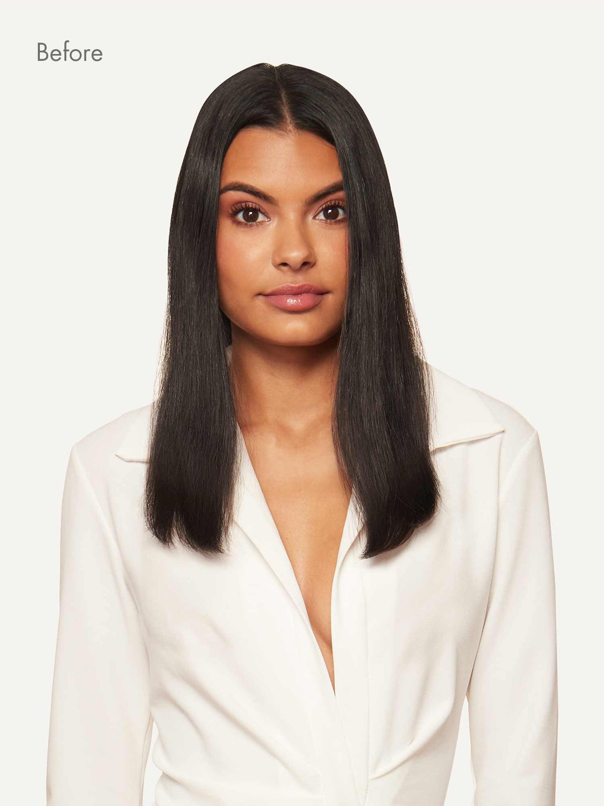 Weft Clip-In, Super Dark Brown