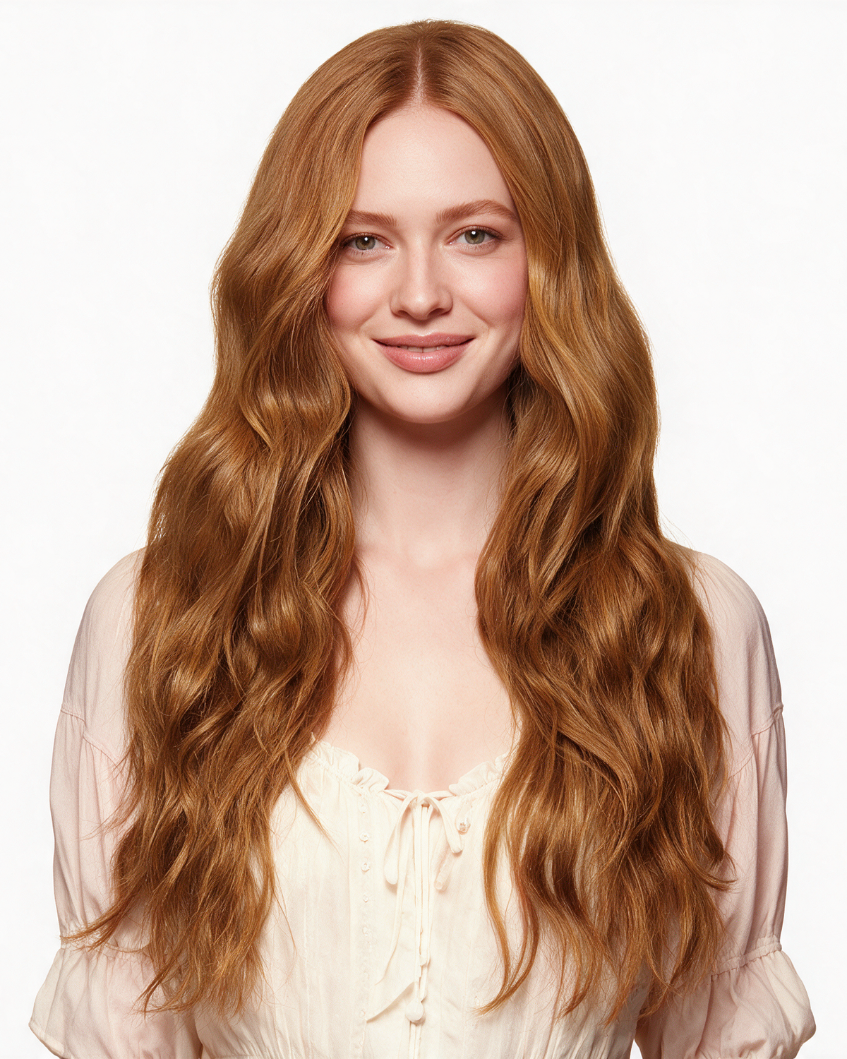 Weft Clip-In, Ginger