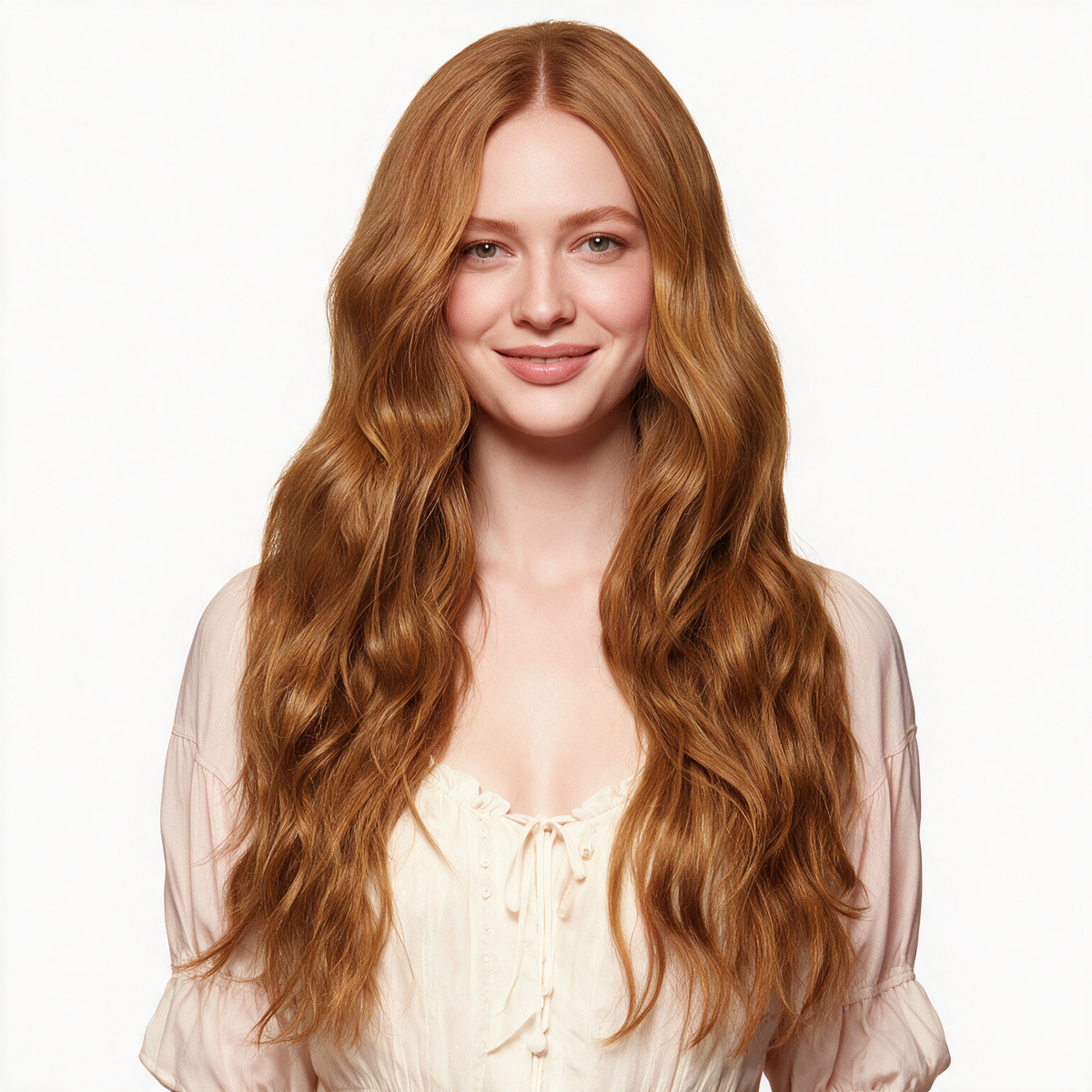 Weft Clip-In, Ginger