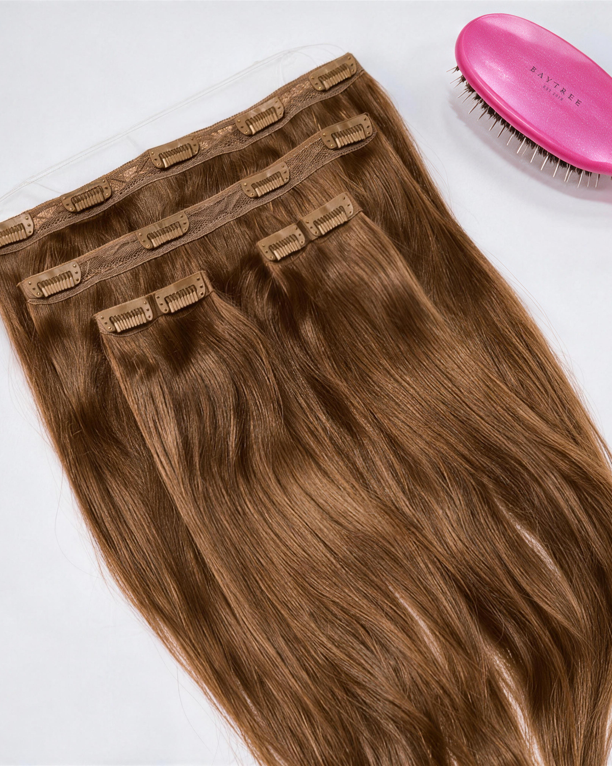 Weft Clip-In, Caramel Toffee