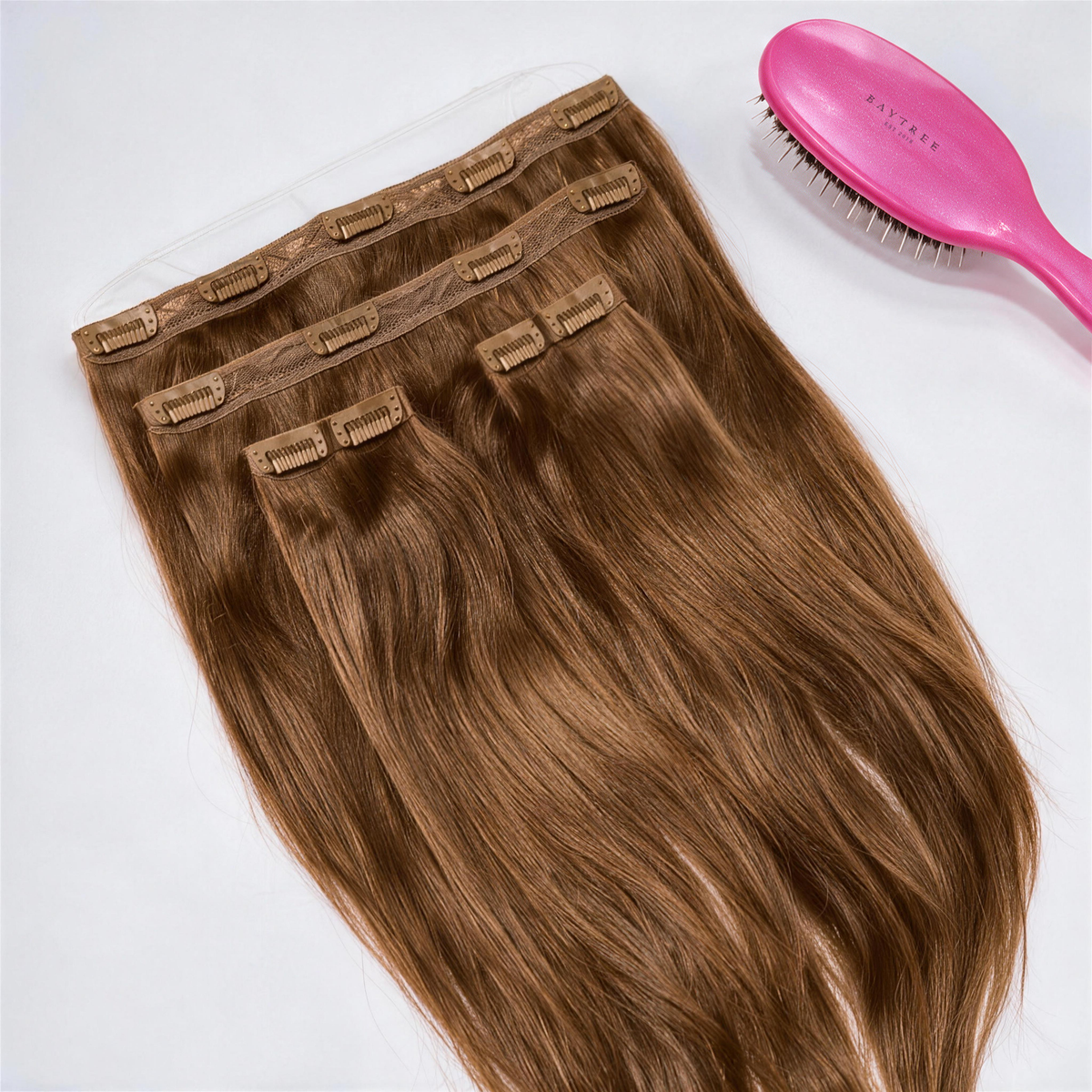 Weft Clip-In, Caramel Toffee