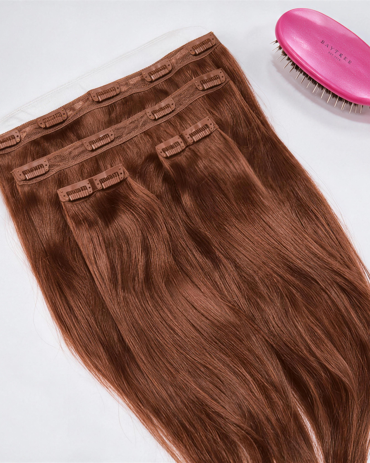 Weft Clip-In, Auburn Kiss